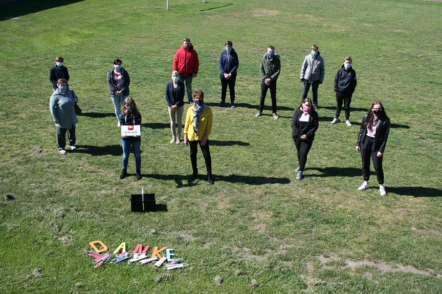 Masken für das Schulzentrum Hasetal